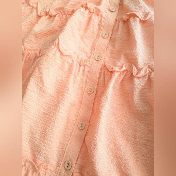 CALVIN KLEIN Ruffled Tiered Maxi Dress - Picture 3 of 7